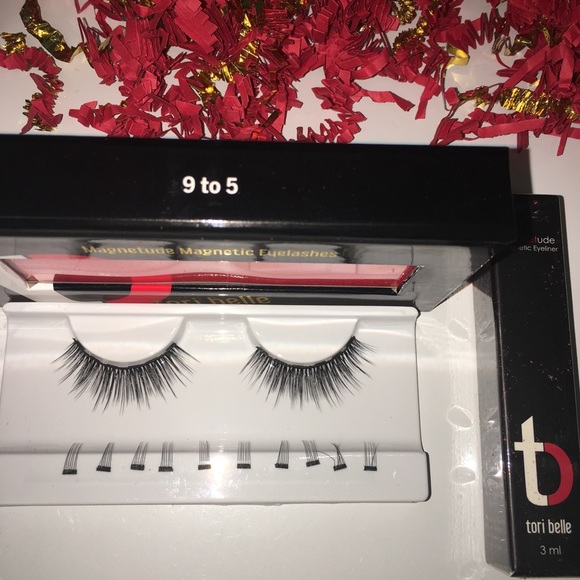 MAGNETIC Eyelashes + 10-anchor lash magnets “9-5” - Picture 4 of 8